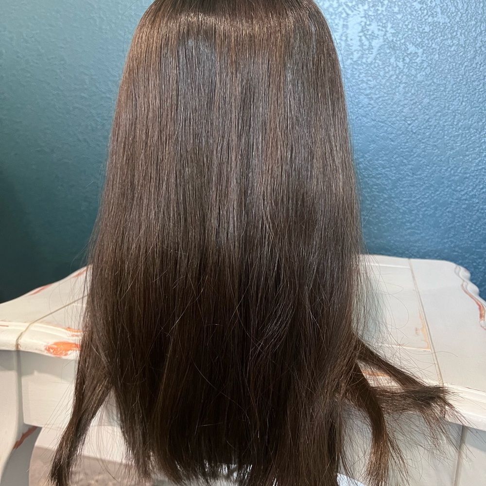 Perfect fringe hair topper